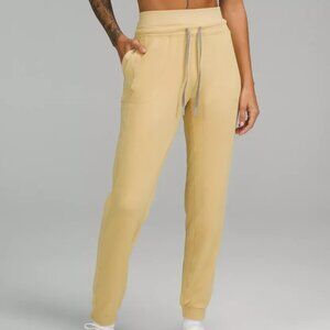 Lululemon Athletica Soft Yellow Joggers